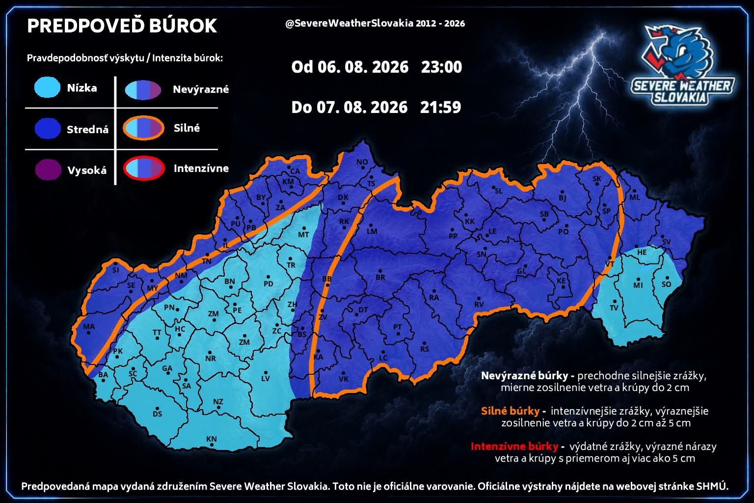 Predpoveď na piatok 7. 8. 2026